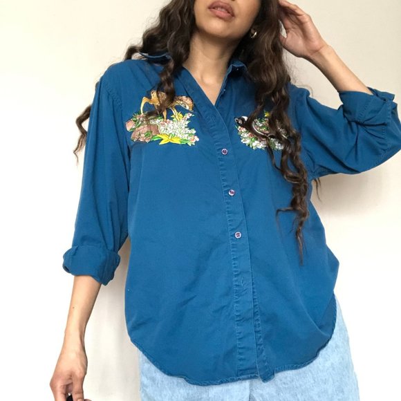 Mickey inc. Bambi Button Up - Picture 2 of 4